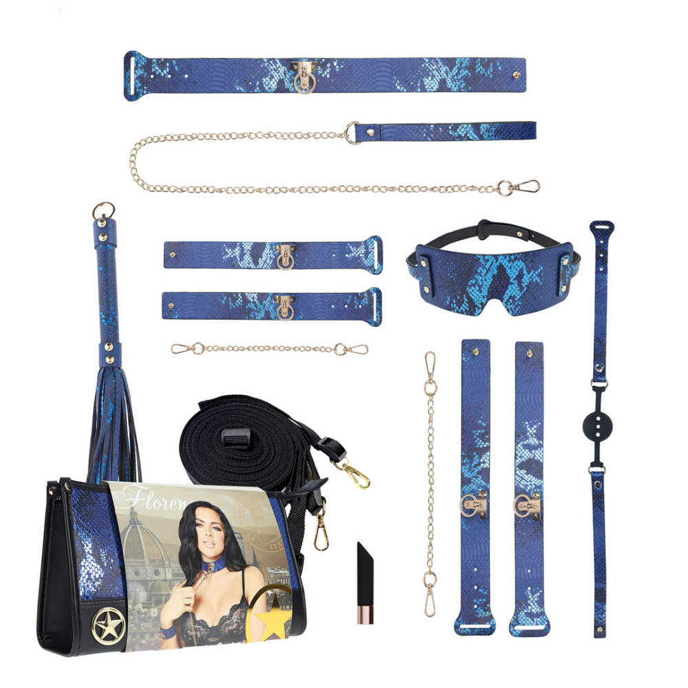Ouch! by Shots Florence Collectie - Kit met Tas - Blauw afbeelding