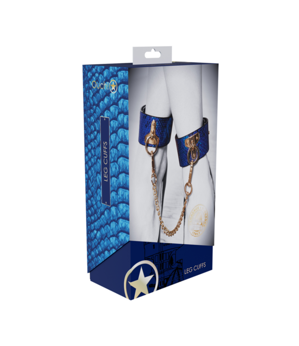 Ouch! by Shots Florence Collectie - Beenmanchetten - Blauw