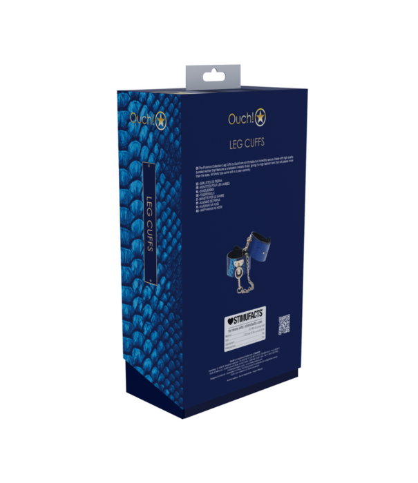 Ouch! by Shots Florence Collectie - Beenmanchetten - Blauw