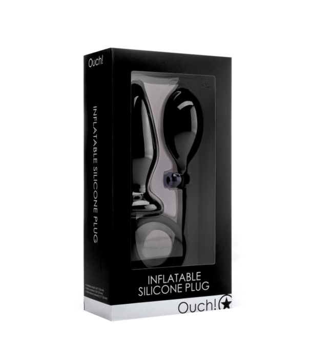 Ouch! by Shots Opblaasbare Siliconen Plug