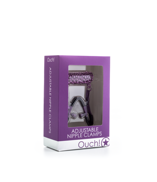 Ouch! by Shots Verstelbare Tepelklemmen