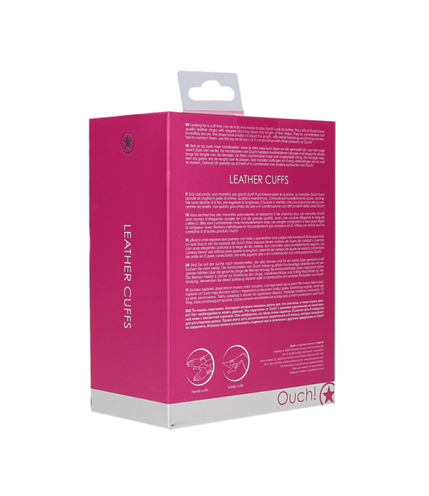 Ouch! by Shots Leren Cuffs