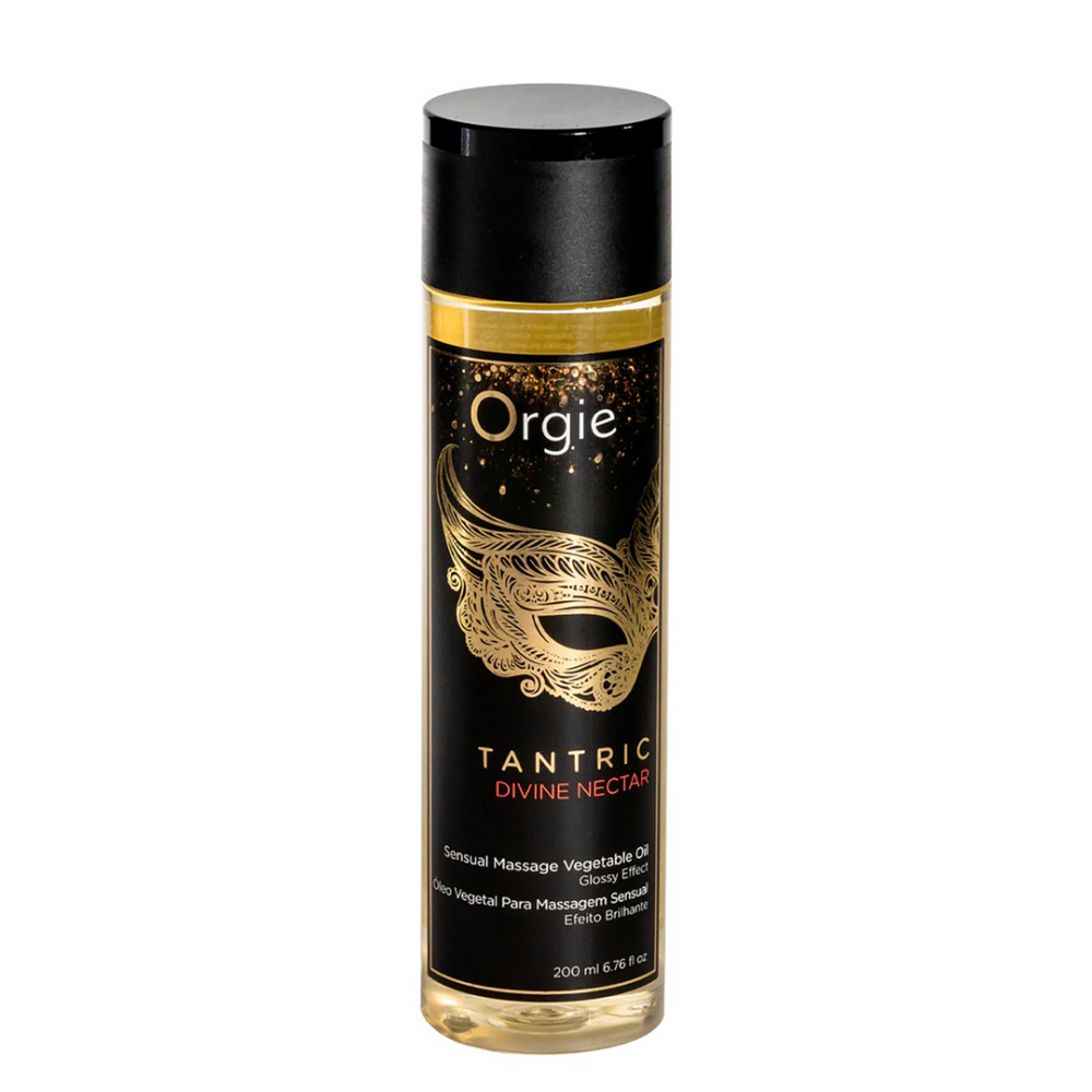 Orgie Tantric Divine Nectar - Shining Effect Massage Oil - 7 fl oz / 200 ml afbeelding