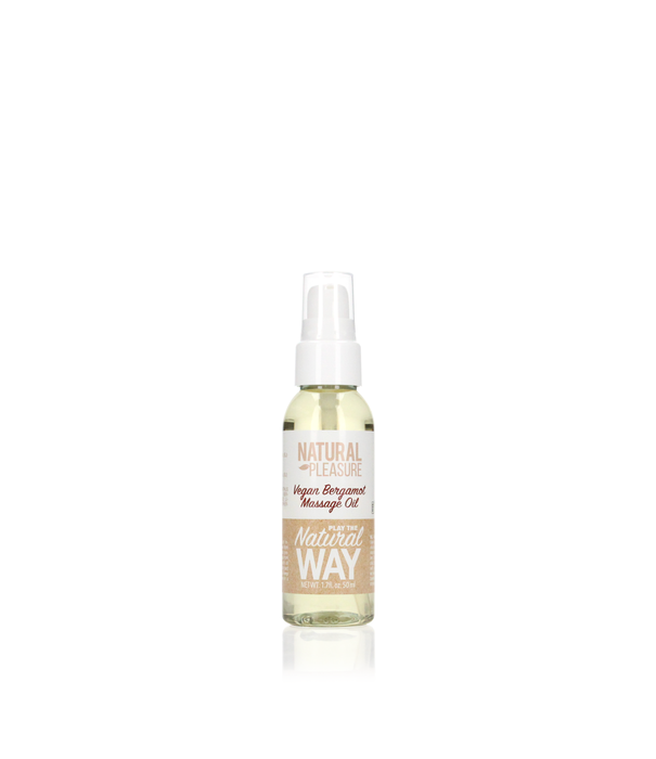 Natural Pleasure by Shots Vegan Bergamot Massageolie - 1,7 fl oz / 50 ml
