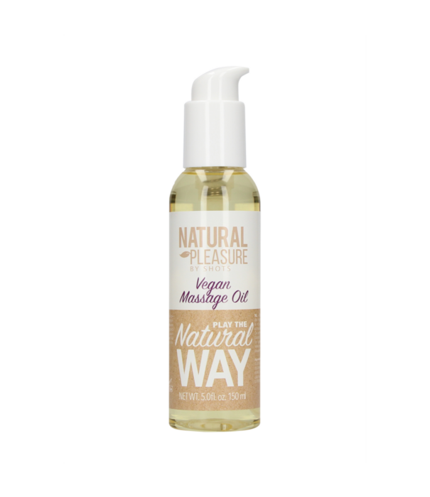 Natural Pleasure by Shots Vegan Massage Olie - 5 fl oz / 150 ml