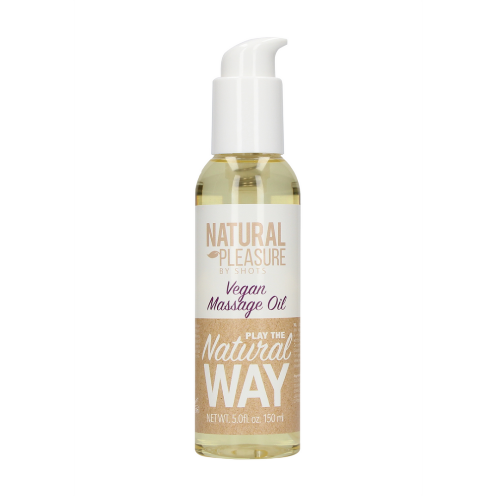Natural Pleasure by Shots Vegan Massage Olie - 5 fl oz / 150 ml afbeelding