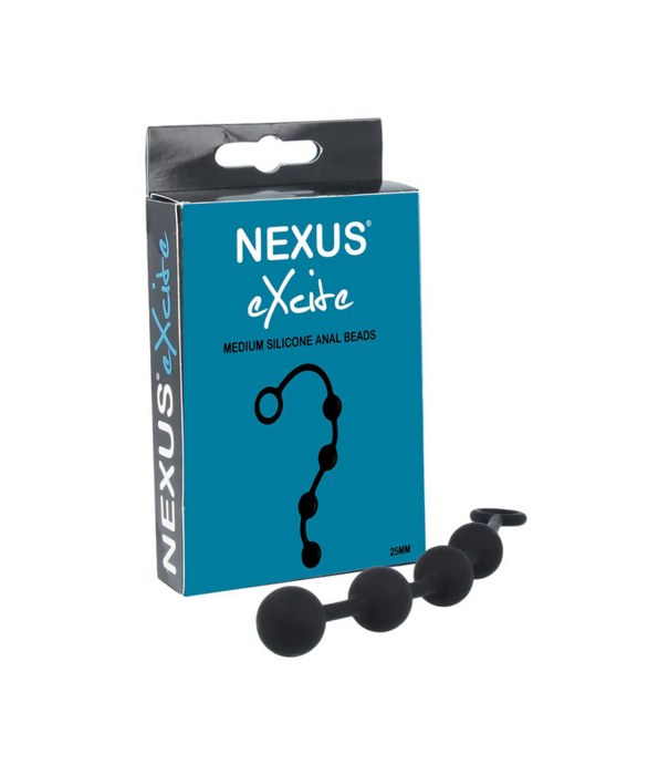 Nexus Excite Medium - Siliconen Anale Kralen