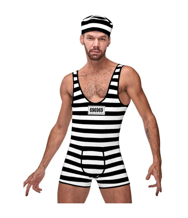 Male Power Hard Time Kostuum - S/M