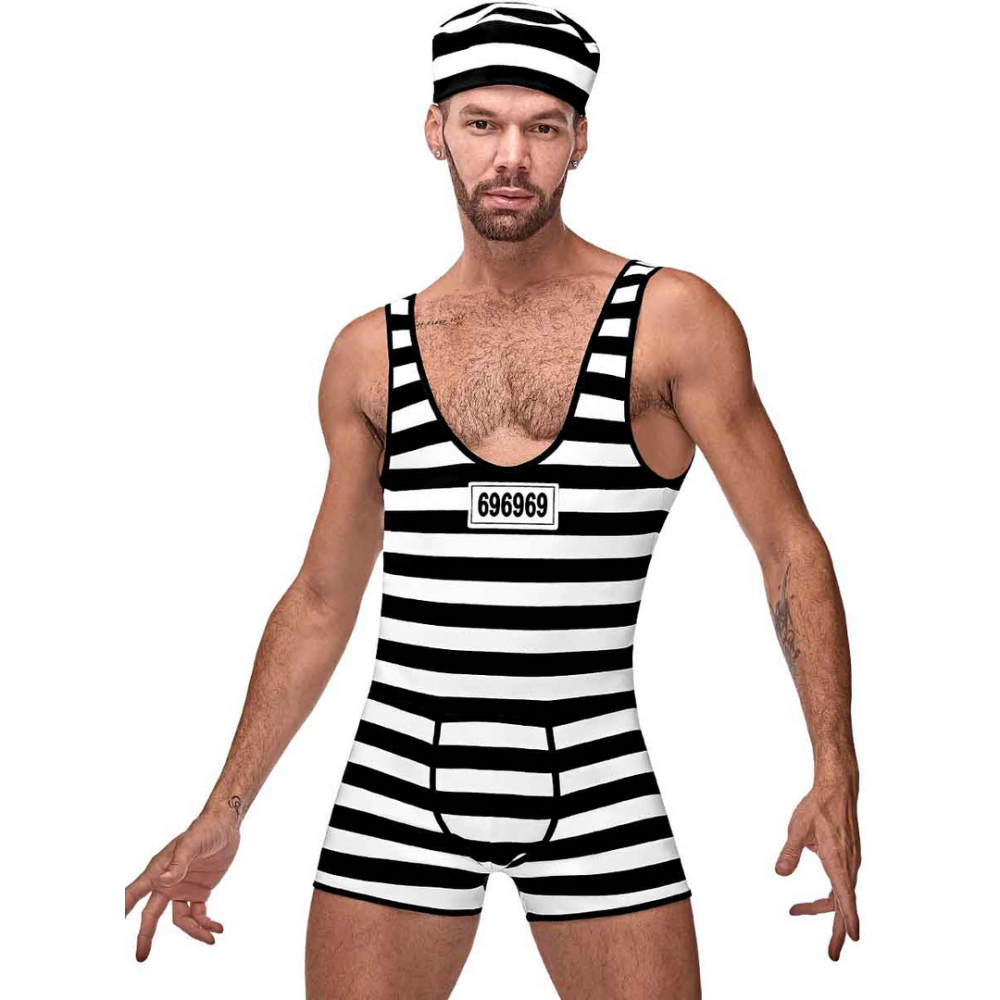Male Power Hard Time Kostuum - S/M afbeelding