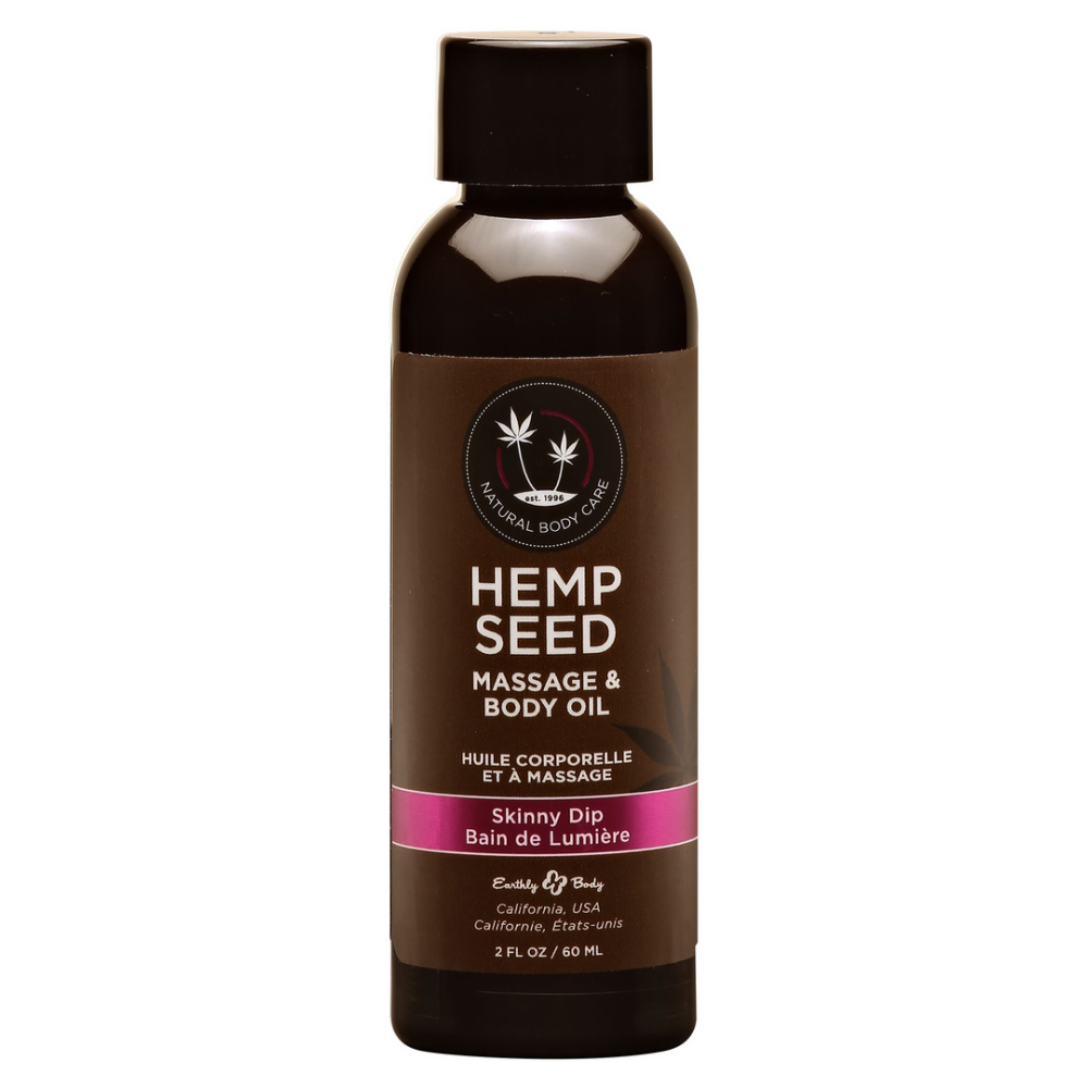 Earthly body Skinny Dip Massage Olie - 2 fl oz / 60 ml