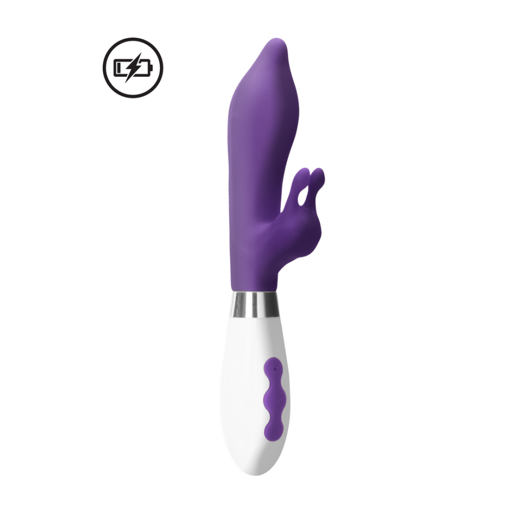 Luna by Shots Adonis - Oplaadbare Rabbit Vibrator - Paars afbeelding