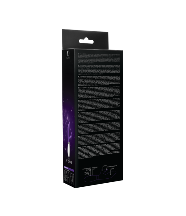 Luna by Shots Adonis - Oplaadbare Rabbit Vibrator - Paars