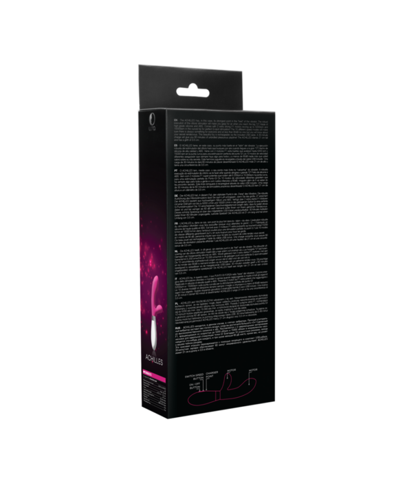 Luna by Shots Achilles - Oplaadbare Rabbit Vibrator - Roze