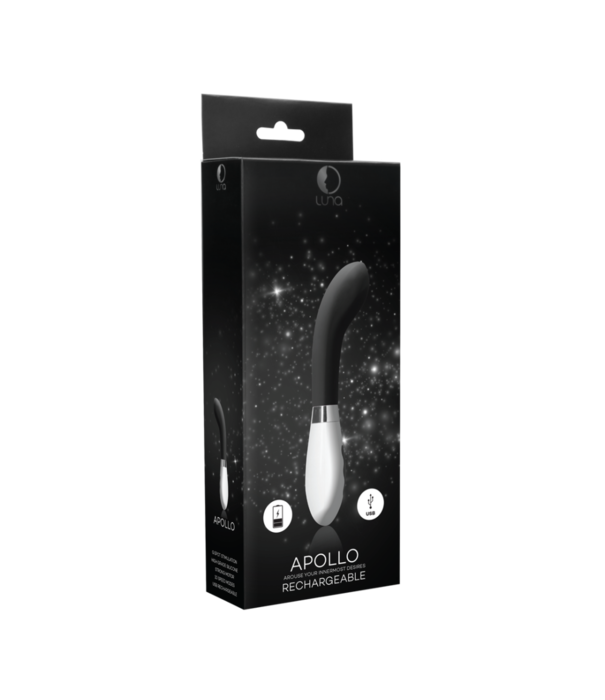 Luna by Shots Apollo - Oplaadbare Vibrator - Zwart