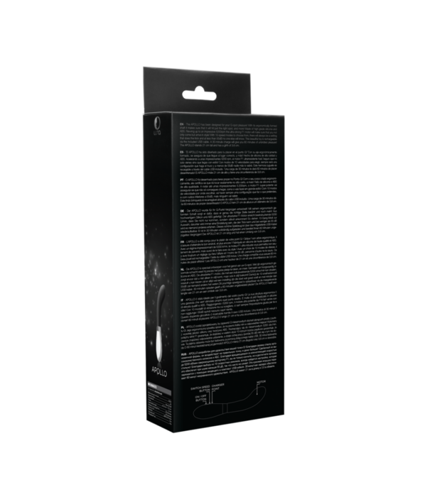 Luna by Shots Apollo - Oplaadbare Vibrator - Zwart