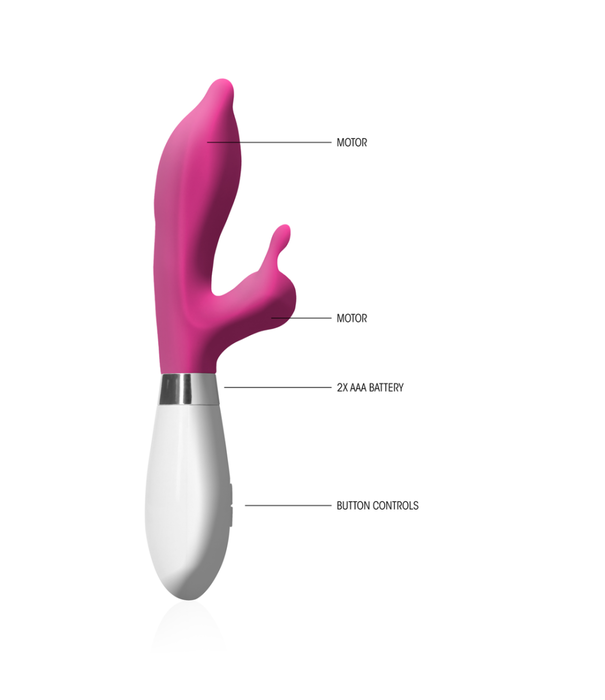 Luna by Shots Adonis - Clitorisstimulator en Vibrator - Roze