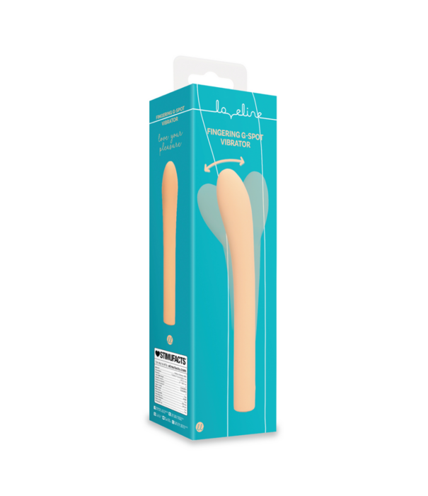 Loveline by Shots Vinger G-Spot Vibrator - Perzik Fuzz