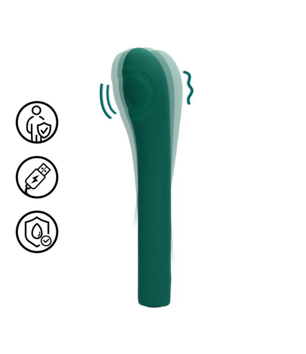 Loveline by Shots Pulse Wave G-Spot Vibrator - Groene Kristal