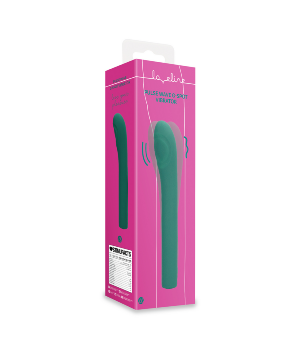 Loveline by Shots Pulse Wave G-Spot Vibrator - Groene Kristal