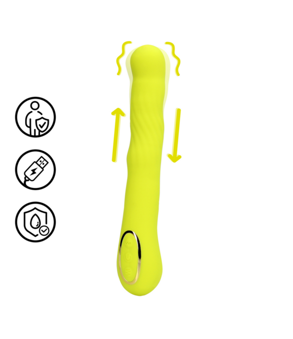 Loveline by Shots Wiggle G-Spot Vibrator - Lime Passion