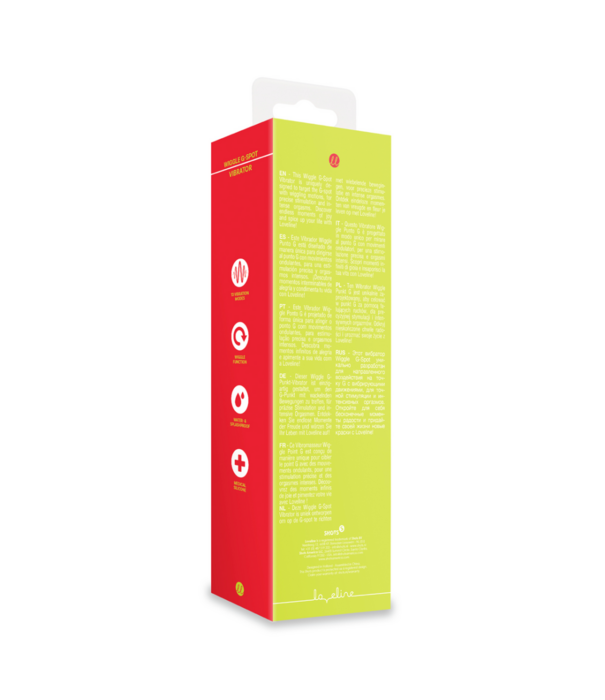 Loveline by Shots Wiggle G-Spot Vibrator - Lime Passion