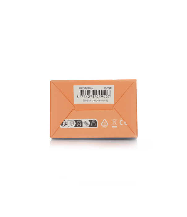 Loveline by Shots Reisvibrator met Lube Compartment en Pomp - Blue Horizon