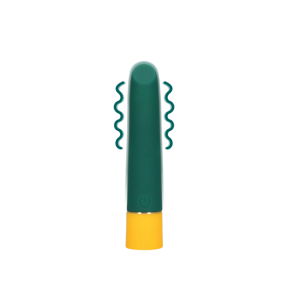 Loveline by Shots Soepel Mini Vibrator met USB Oplader - Oude Zee afbeelding
