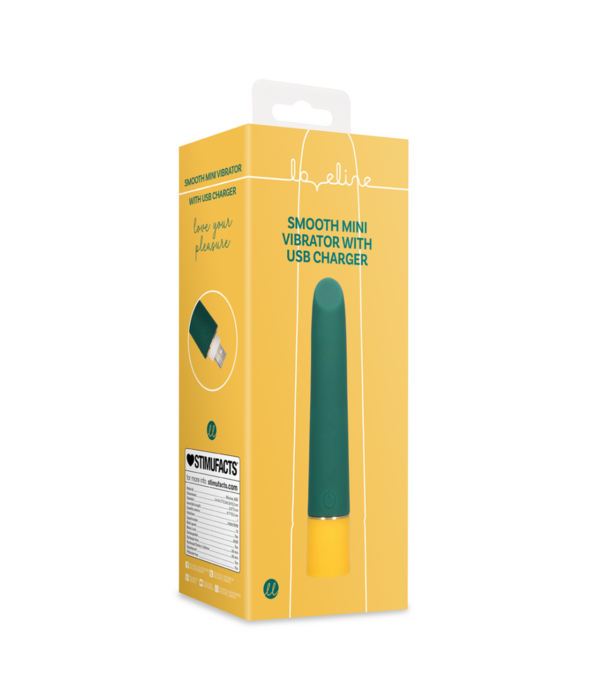 Loveline by Shots Soepel Mini Vibrator met USB Oplader - Oude Zee