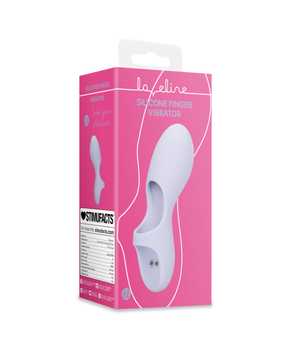 Loveline by Shots Siliconen Vinger Vibrator - Lavendel