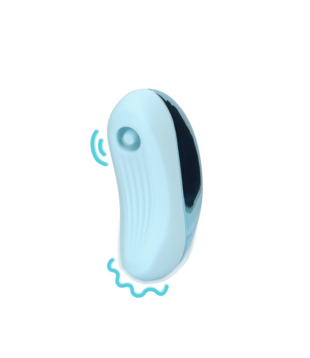 Pulse Wave Clitoris Vibrator - Arctic Blue