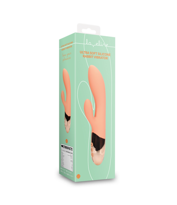 Loveline by Shots Ultra Zachte Silicone Rabbit Vibrator