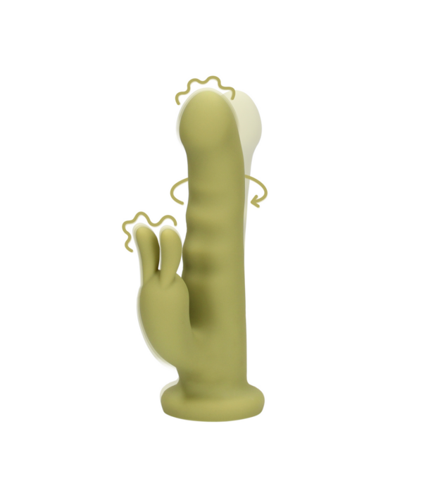 Loveline by Shots Ultra zachte silicone roterende rabbit vibrator