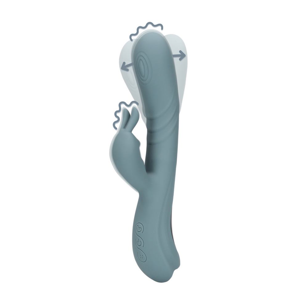 Loveline by Shots Vingerende Rabbit Vibrator afbeelding