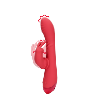 Bewegende Rabbit G-spot Vibrator