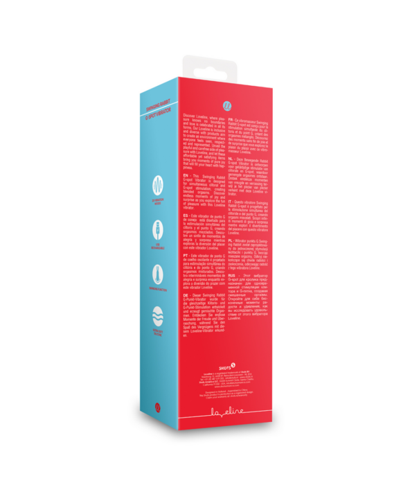 Loveline by Shots Bewegende Rabbit G-spot Vibrator