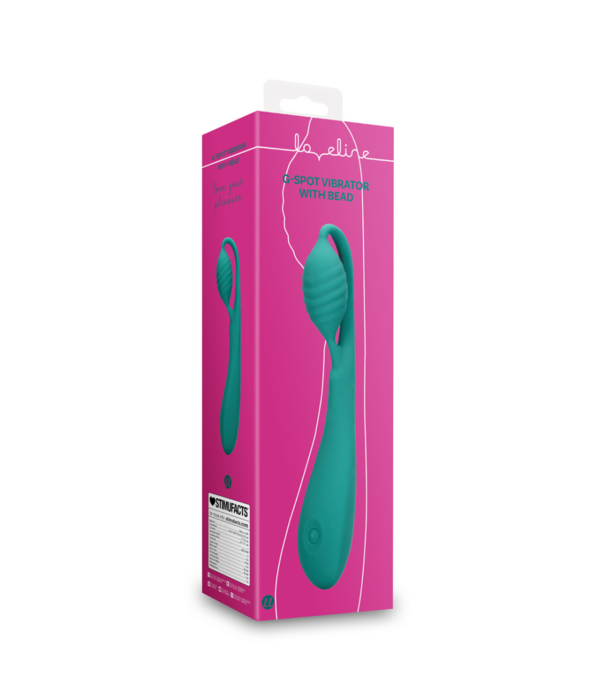 Loveline by Shots G-Spot Vibrator met Parels - Blauw Groen