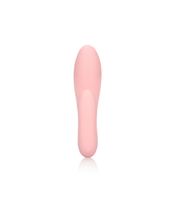 Loveline by Shots Ultra Soft Silicone G-Spot Vibrator - Cherry Chiffon