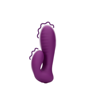 Ultra Soft Silicone G-Spot Vibrator - Orchidee Paars