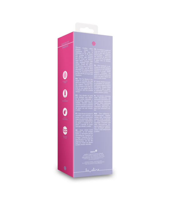 Loveline by Shots Siliconen Tip Vibrator - Nacht Magie
