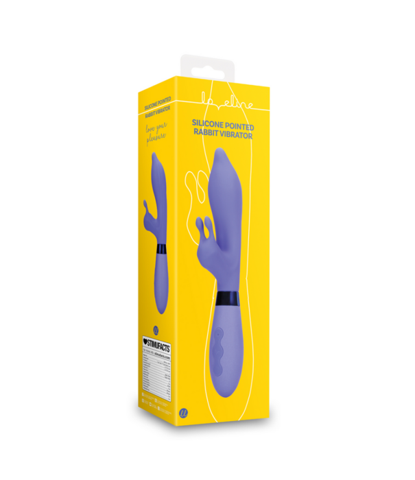 Loveline by Shots Siliconen Puntige Konijnen Vibrator - Protanopia