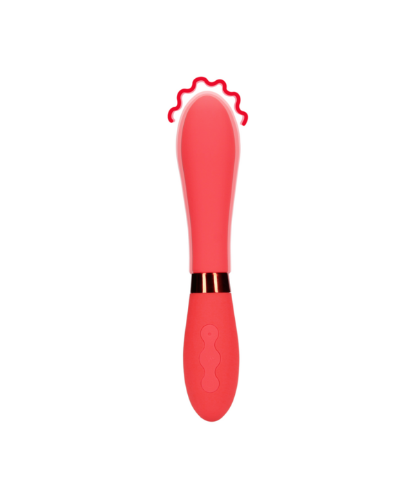Loveline by Shots Siliconen Smooth Vibrator - Salsa