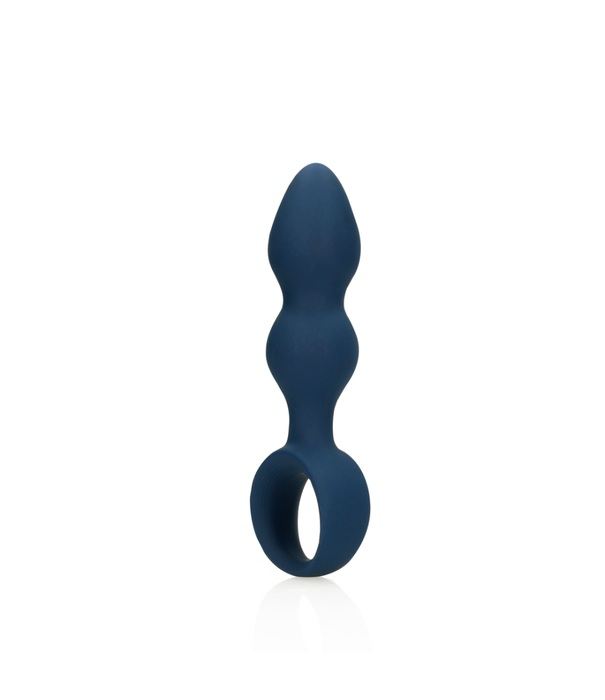 Loveline by Shots Druppelvormige Anale Plug - Groot - Baltisch Blauw