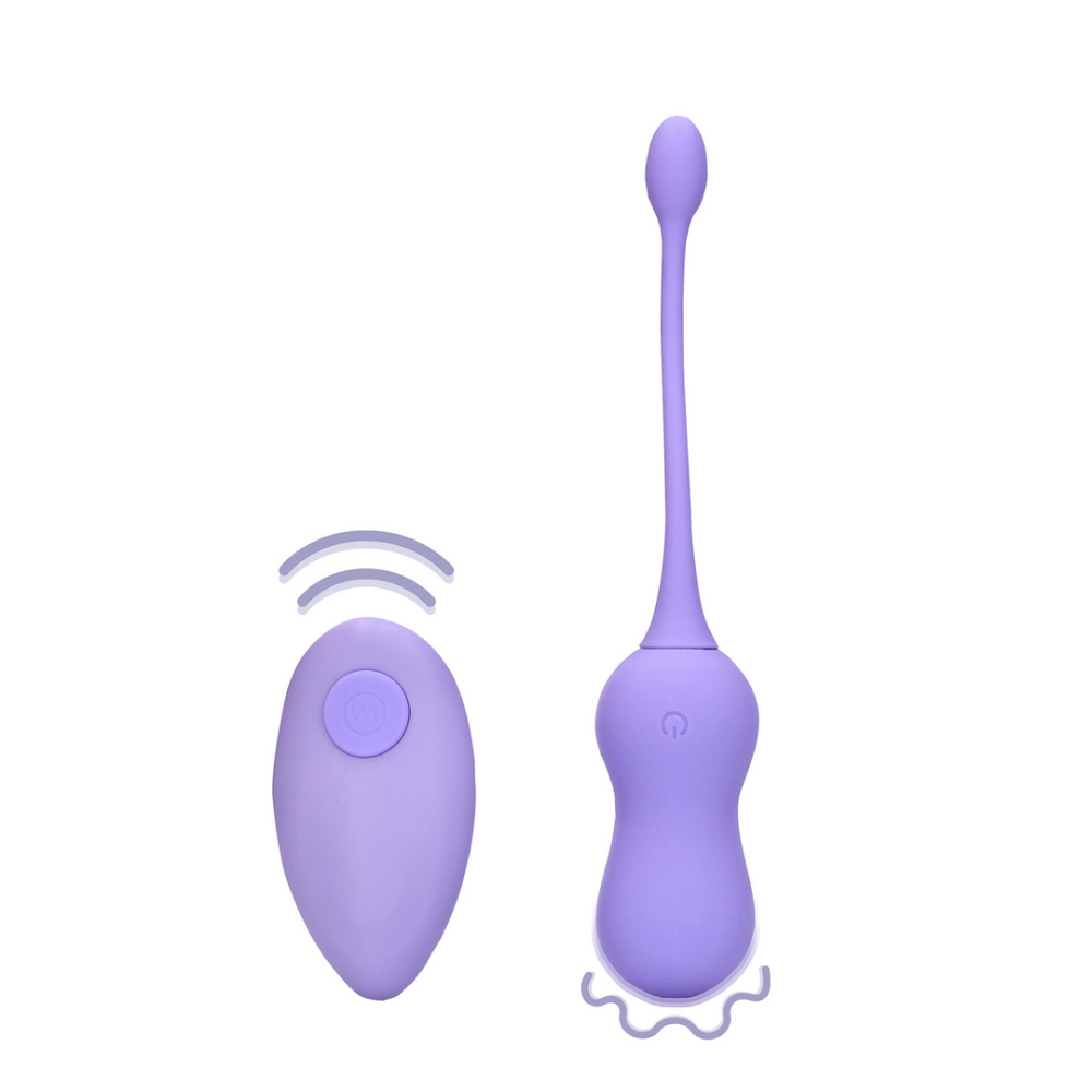 Loveline by Shots Vibrerend Ei met Afstandsbediening - Violet Harmony afbeelding