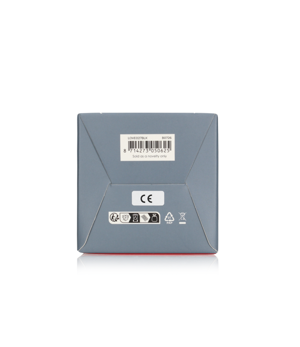 Loveline by Shots Vibrerende Masturbator Sleeve - Licoorzwart