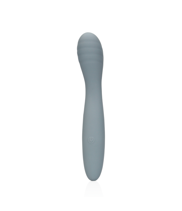 Loveline by Shots Ultra Soft Silicone G-Spot Vibrator - Basalt Grijs