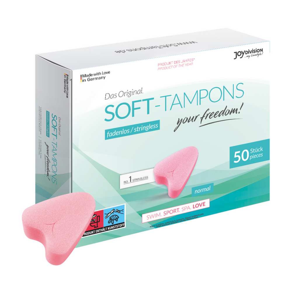 Joydivision Zachte Tampons Normaal - 50 Stuks afbeelding