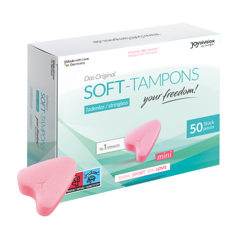 Joydivision Zachte Tampons Mini - 50 Stuks afbeelding