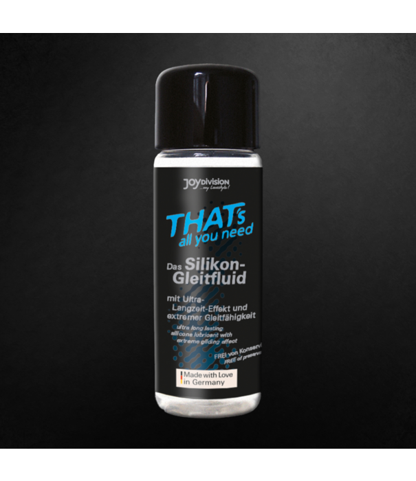 Joydivision DAT is alles wat je nodig hebt - Siliconegebaseerde Glijmiddel - 3 fl oz / 100 ml