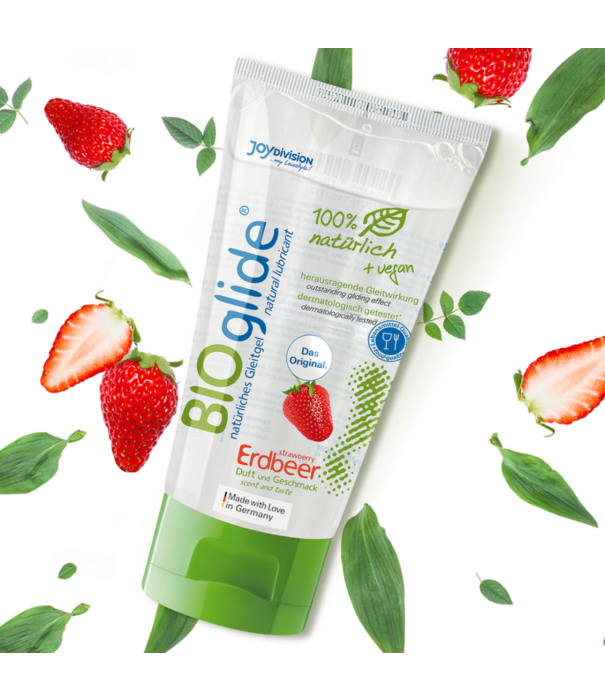 Joydivision BIOglide - Vegan Glijmiddel met Smaak - 3 fl oz / 80 ml