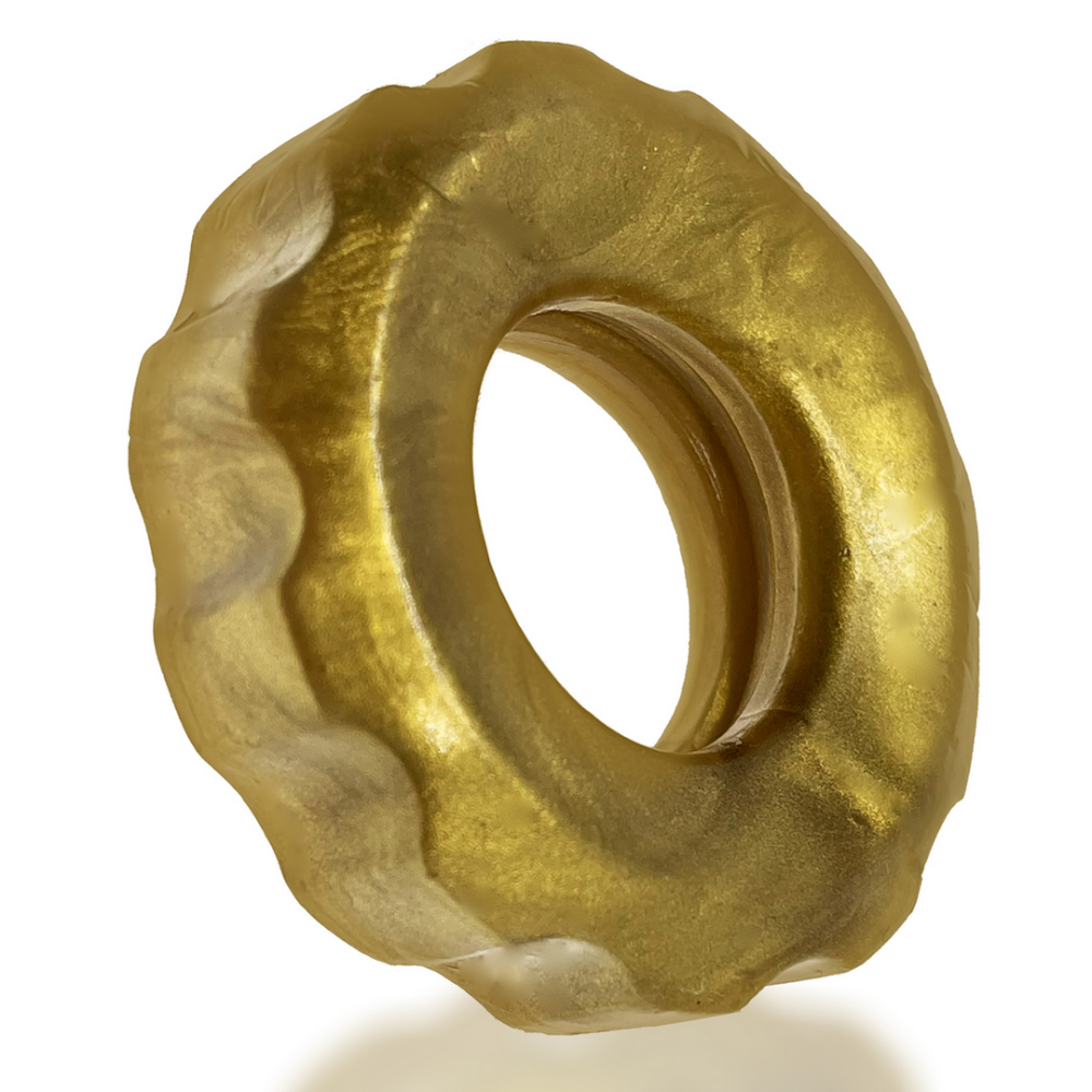 Hunkyjunk Super Huj - 3-pack Rekbare Cockringen - Brons Metallic afbeelding